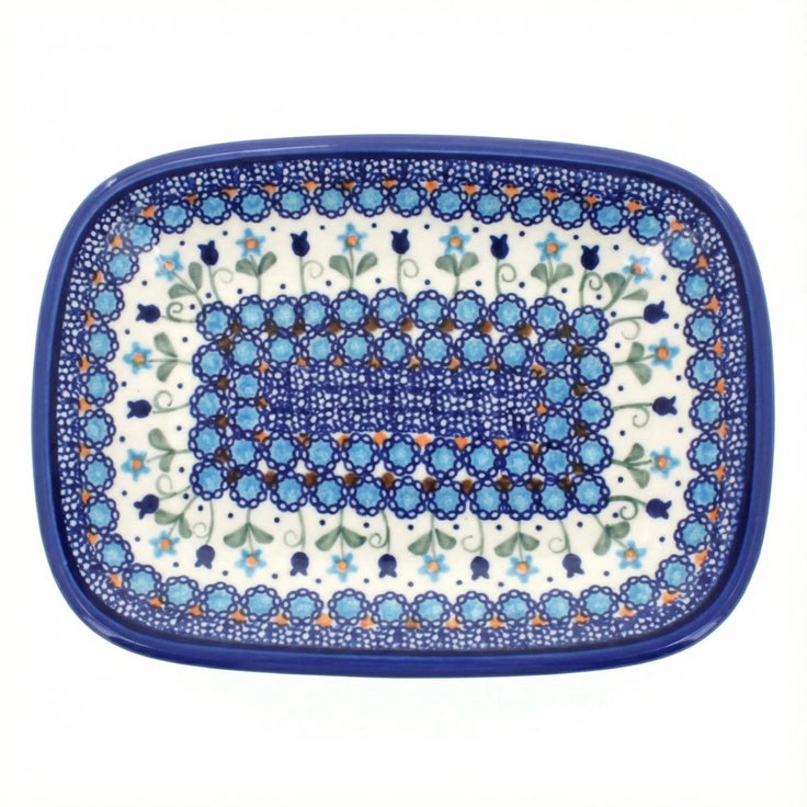 Detail image of Vena Savannah Small Serving Piece — Polish Pottery