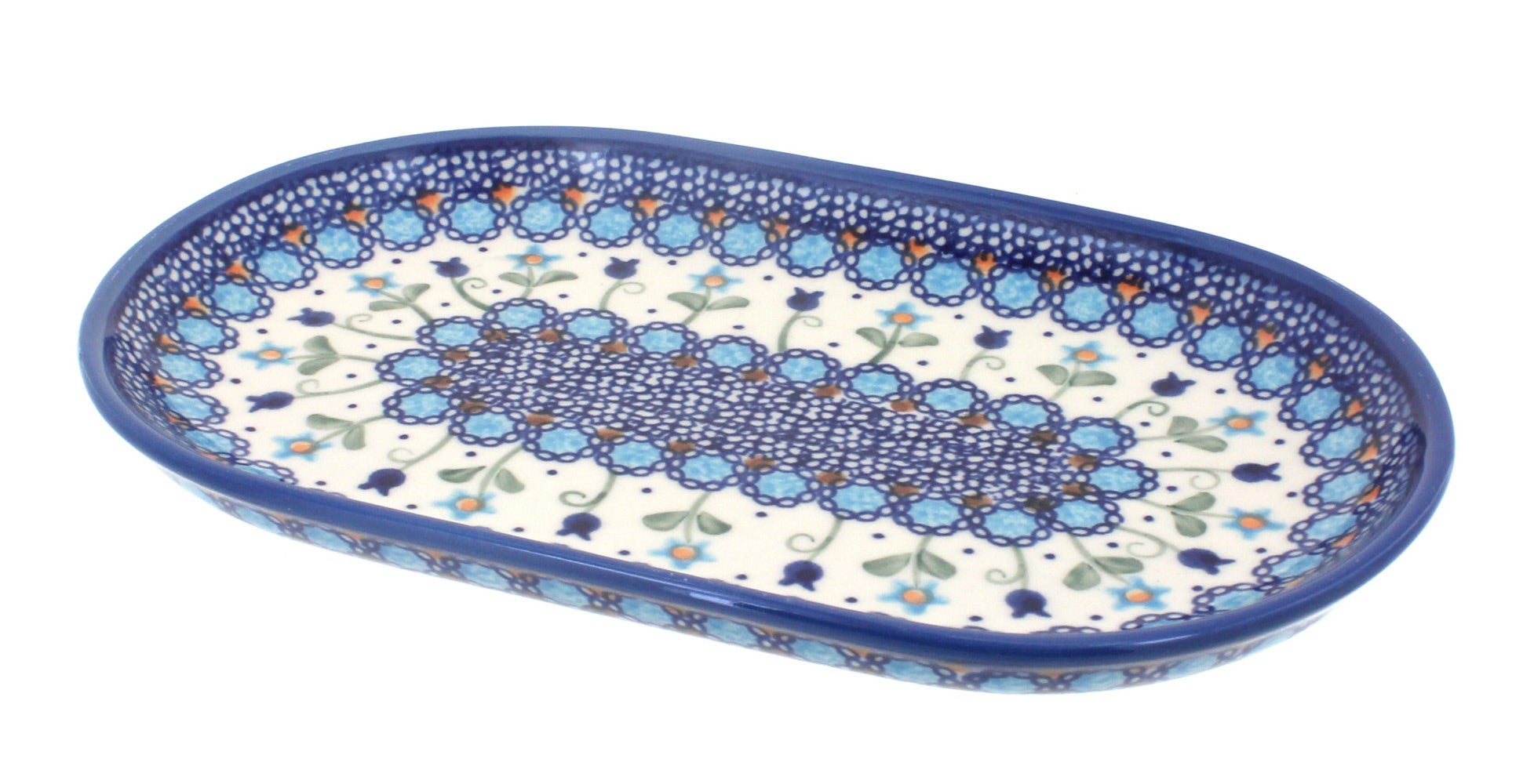 Vena Savannah Small Serving Piece — Polish Pottery