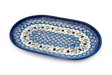 Detail image of Vena Savannah Small Serving Piece — Polish Pottery
