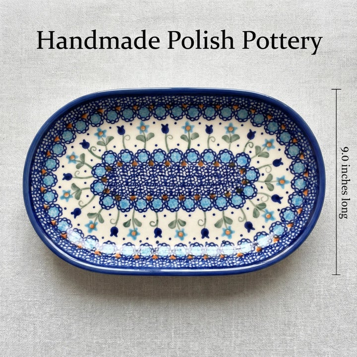 Vena Savannah Small Serving Piece — Polish Pottery