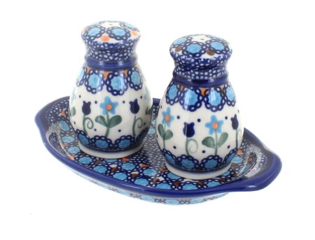 Vena Savannah Salt & Pepper Shaker — Polish Pottery