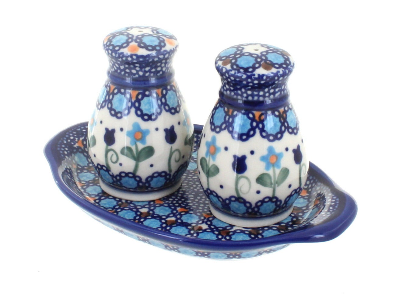 Vena Savannah Salt & Pepper Shaker — Polish Pottery