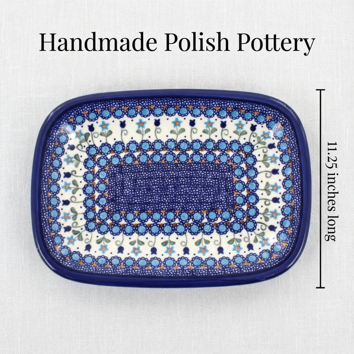 Vena Savannah Medium Serving Piece — Polish Pottery