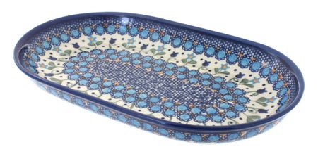 Vena Savannah Medium Serving Piece — Polish Pottery