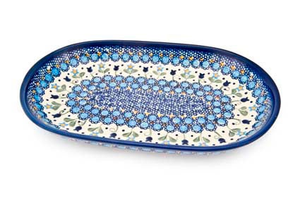 Detail image of Vena Savannah Medium Serving Piece — Polish Pottery