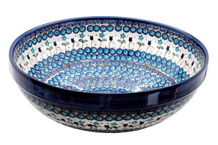 Vena Savannah Large Serving Piece — Polish Pottery