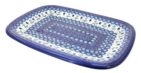 Vena Savannah Large Serving Piece — Polish Pottery