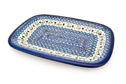 Detail image of Vena Savannah Large Serving Piece — Polish Pottery