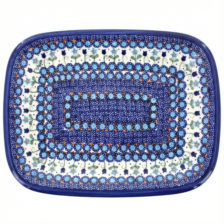 Detail image of Vena Savannah Large Serving Piece — Polish Pottery