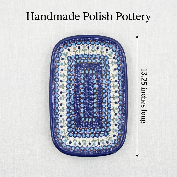 Vena Savannah Large Serving Piece — Polish Pottery