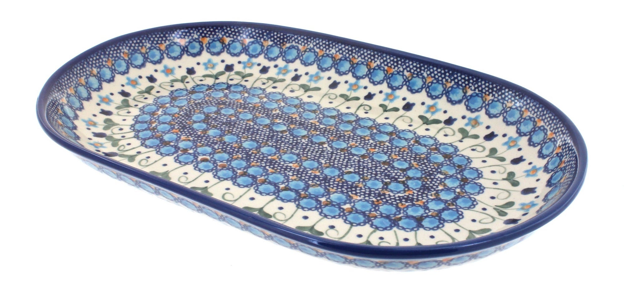 Vena Savannah Large Serving Piece — Polish Pottery