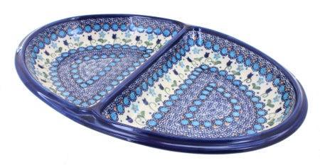Vena Savannah Large Serving Piece — Polish Pottery