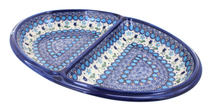 Vena Savannah Large Serving Piece — Polish Pottery