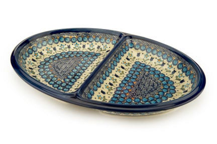 Vena Savannah Large Serving Piece — Polish Pottery