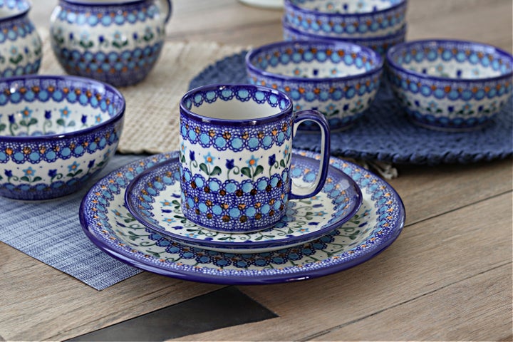 Vena Savannah Dining Plates & Bowls — Polish Pottery