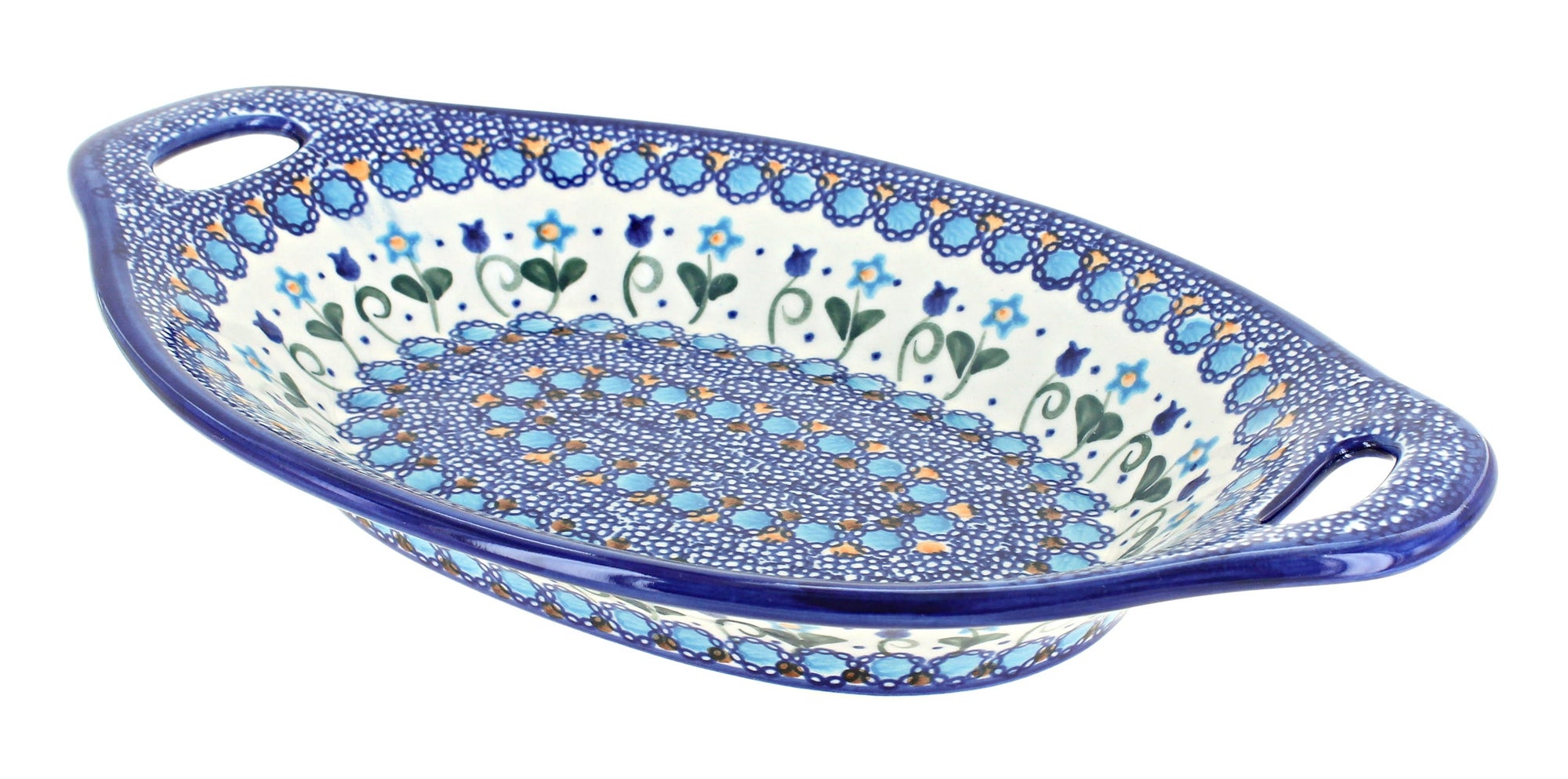 Vena Savannah Medium Serving Piece — Polish Pottery