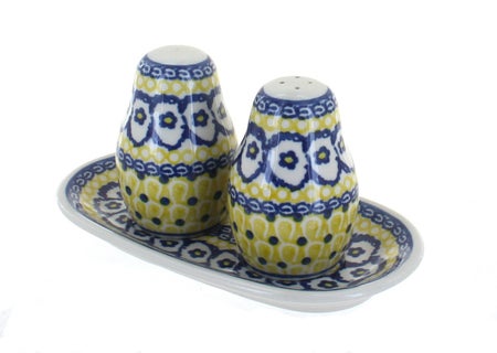 Ceramika Artystyczna Salt & Pepper Shaker — Polish Pottery