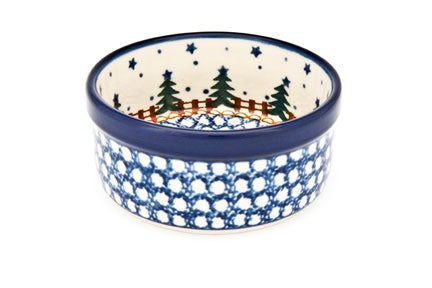 Detail image of Ceramika Artystyczna Rustic Pines Small Bakeware — Polish Pottery