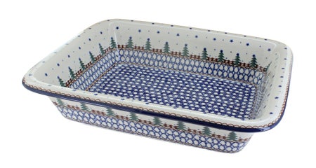 Ceramika Artystyczna Rustic Pines Medium Bakeware — Polish Pottery