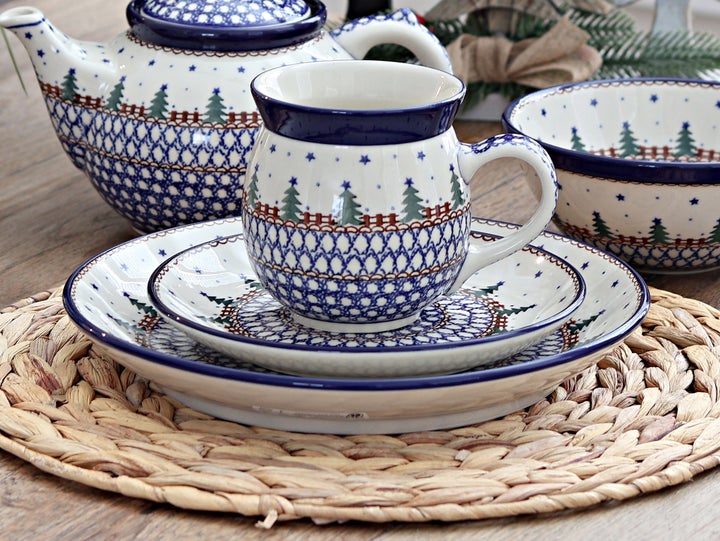 Ceramika Artystyczna Rustic Pines Dining Plates & Bowls — Polish Pottery