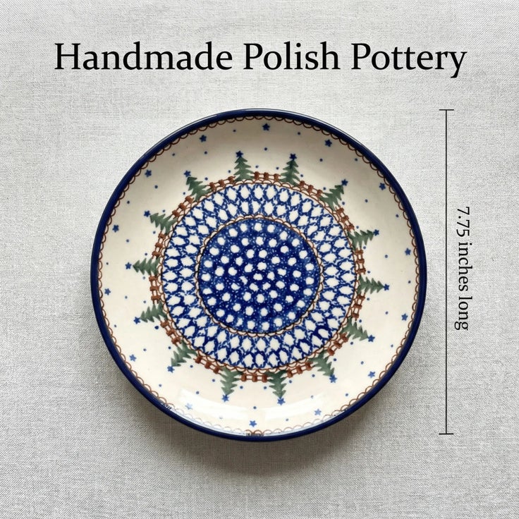 Detail image of Ceramika Artystyczna Rustic Pines Dining Plates & Bowls — Polish Pottery