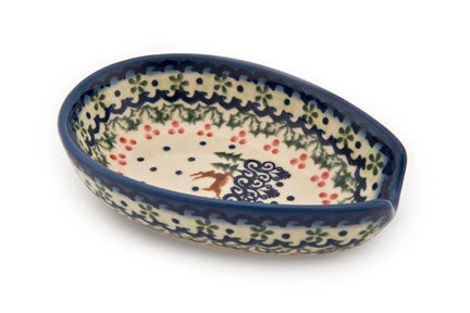 Detail image of Vena Reindeer Delight Countertop Accessories — Polish Pottery