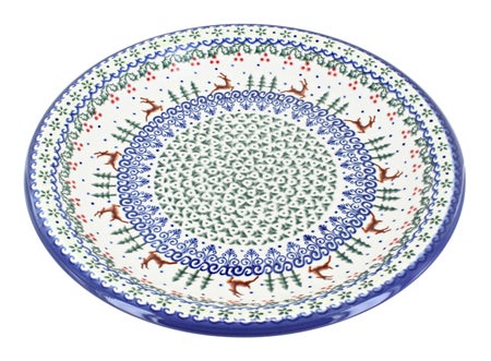 Vena Reindeer Delight Dining Plates & Bowls — Polish Pottery