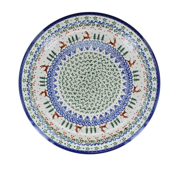 Detail image of Vena Reindeer Delight Dining Plates & Bowls — Polish Pottery