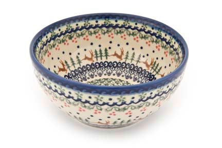 Detail image of Vena Reindeer Delight Dining Plates & Bowls — Polish Pottery