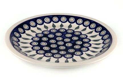 Detail image of Zaklady Peacock Dining Plates & Bowls — Polish Pottery