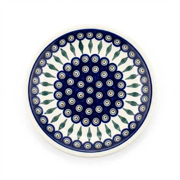 Detail image of Zaklady Peacock Dining Plates & Bowls — Polish Pottery