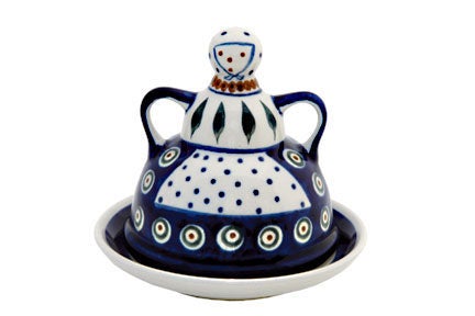 Detail image of Zaklady Peacock Countertop Accessories — Polish Pottery
