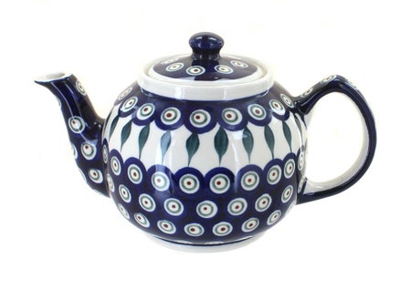 Zaklady Peacock Teapot — Polish Pottery