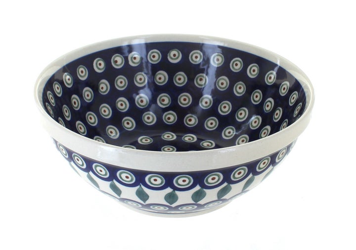 Zaklady Peacock Medium Serving Piece — Polish Pottery
