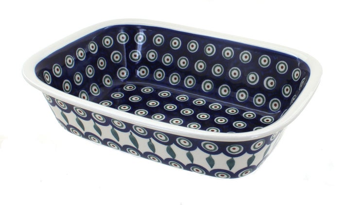 Zaklady Peacock Loaf Baker — Polish Pottery