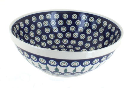 Zaklady Peacock Large Serving Piece — Polish Pottery