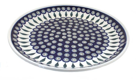 Zaklady Peacock Large Serving Piece — Polish Pottery