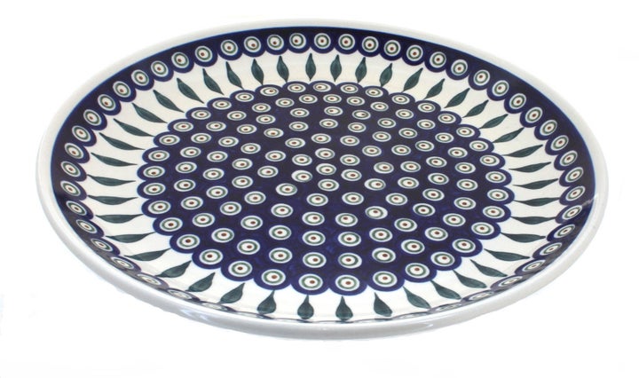 Zaklady Peacock Large Serving Piece — Polish Pottery