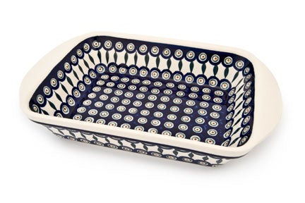 Zaklady Peacock Large Bakeware — Polish Pottery