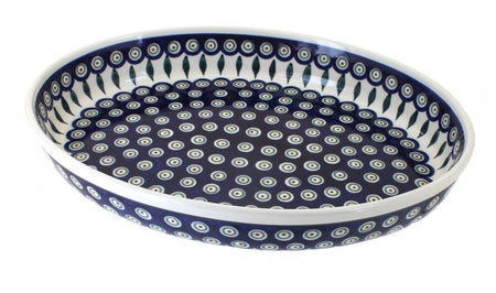 Zaklady Peacock Large Bakeware — Polish Pottery