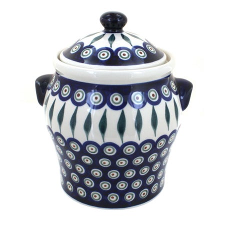 Zaklady Peacock Counter Storage — Polish Pottery