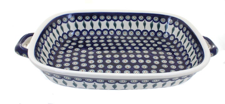 Zaklady Peacock Large Bakeware — Polish Pottery