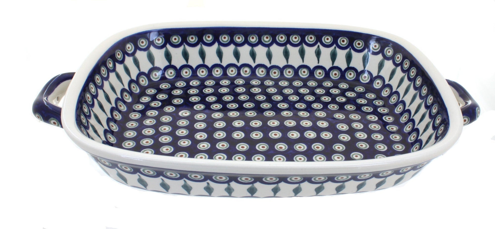 Zaklady Peacock Large Bakeware — Polish Pottery