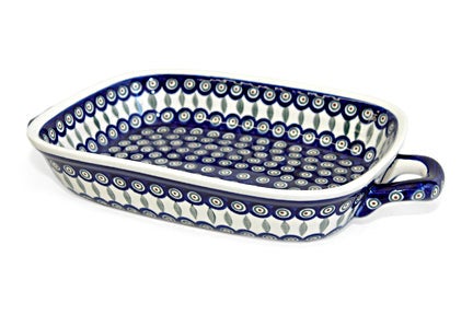 Zaklady Peacock Large Bakeware — Polish Pottery
