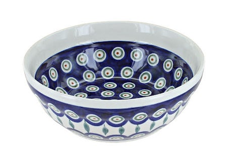 Zaklady Peacock Dining Plates & Bowls — Polish Pottery