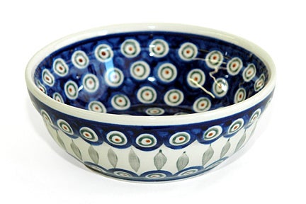 Zaklady Peacock Dining Plates & Bowls — Polish Pottery