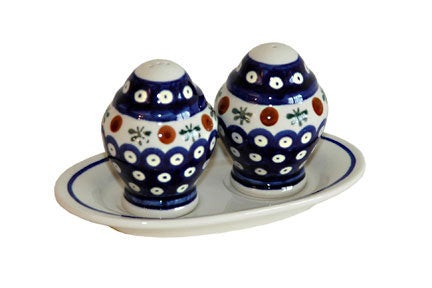Zaklady Nature Salt & Pepper Shaker — Polish Pottery