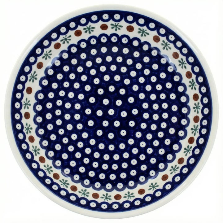 Zaklady Nature Pie Plate — Polish Pottery