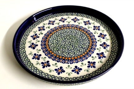 Detail image of Zaklady Mosaic Flower Specialty Bakeware — Polish Pottery