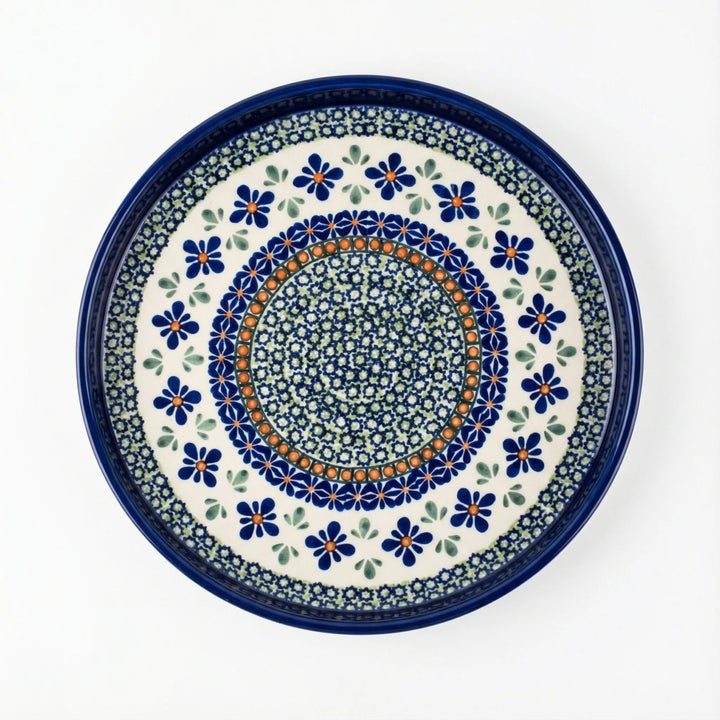 Zaklady Mosaic Flower Specialty Bakeware — Polish Pottery